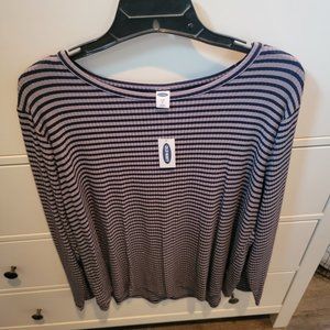 Old Navy LUXE Long Sleeve Top XL NWT